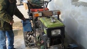 минитрактор из мотоблока зубр МД.Леова