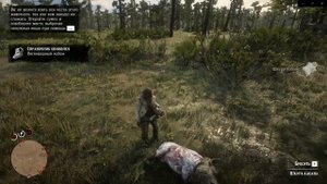 RDR2/Легендарные Бобр и Кабан.Кобальтовое окаменевшее дерево