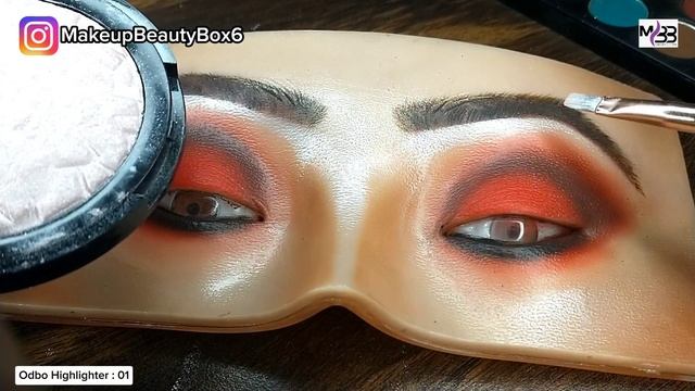 Red & Maroon Eye Makeup l Beautiful Eyeshadow Tutorial of Red Colour l Christmas Makeup#redeyemakeu