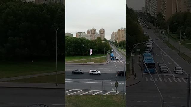 Что было вчера в Москве в районе Солнцево #москва #погода  #день