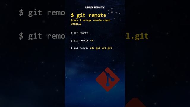 23. Master Git | git remote command | learn Git @LinuxTechTV pro Git