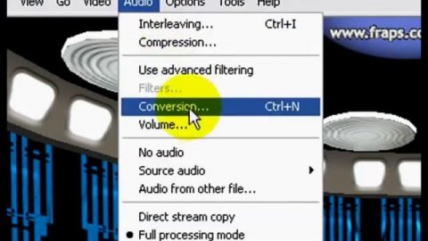 How-to encode video using VirtualDub