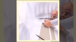 Как сшить чехол на стул How to sew a cover on a chair