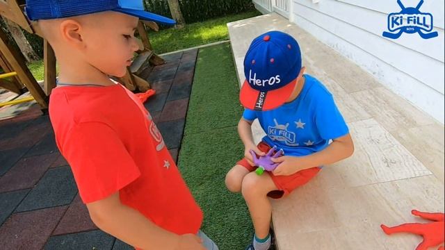 БЭТМЭН против ДЖОКЕРА и другие НОВИНКИ СТРЕТЧ. ГУДЖИТСУ // KiFill boys смотреть онлайн