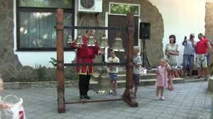 Гимн РФ под колокола