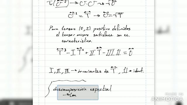Breve introducción al Teorema de Cayley-Hamilton (Para tensores 0,2) смотреть онлайн