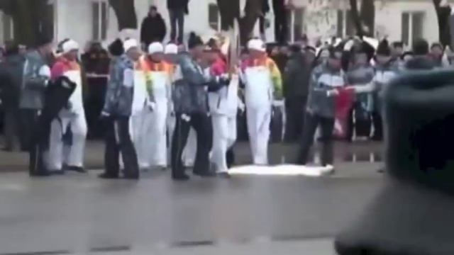 Что внутри у Олимпийского Факела Сочи-2014 УЖОС