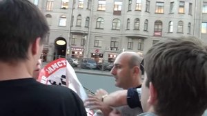 Стоп Хам 47 Разборка питерская - Brawl in St Petersburg.