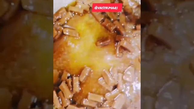 Торт из кукурузных палочек и ирисок