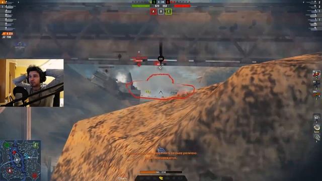 WoT Blitz - Как тащат 48%. Fv 215b без голды и с пингом - World of Tanks Blitz (WoTB) смотреть онлайн