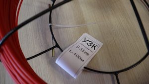 Протяжка для кабеля мини УЗК в кассете 100 метров