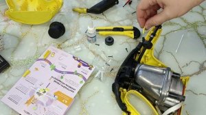 Ремонт кнопки пароочистителя karcher sc1