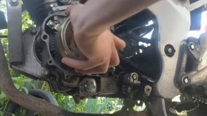 Viper f5 нету искры, как снять ротор генератора