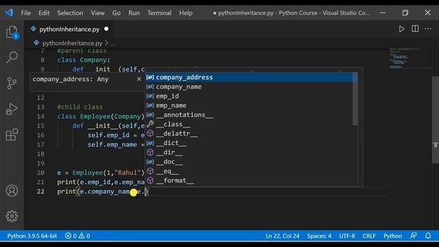 Python Inheritance Complete Tutorial ?| Python Beginner Tutorial | CodeMyth