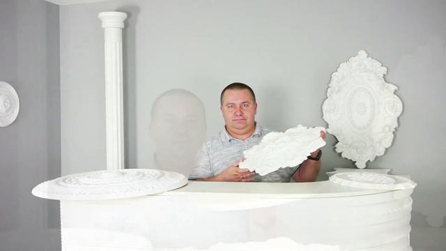 Декоративные розетки из полиуретана Fabello Decor смотреть онлайн