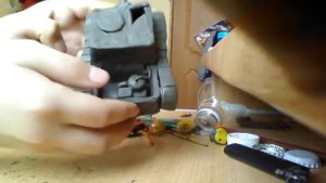 танк су 152 из пластилина