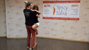 Бачата - Скручивание