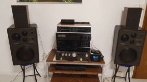 сравнение старых усилителей DUAL CV120 с GRUNDIG HI FI BOX 206A и ONKYO  A 8670 с Telefunken TLX3