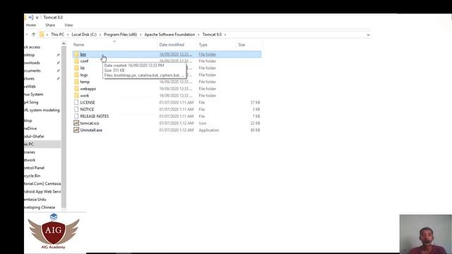 How to Install Apache Tomcat Server version 9.0 In Window 10 смотреть онлайн