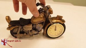 Настольные часы - Мотоцикл