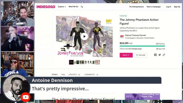 80s inspired JOHNNY PHANTASM Action Figures! with Patrick Thomas Parnell смотреть онлайн