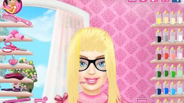 Прическа для Барби смотреть онлайн