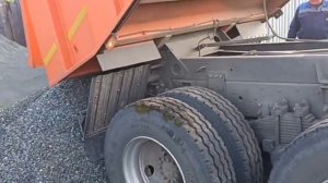 Выгрузка щебня 5-20 15 тонн Чащавита