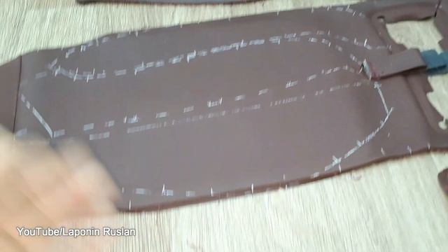 KIA Sorento Prime. Ремонт сидения оригинальной кожей. Seat repair with original leather. смотреть онлайн