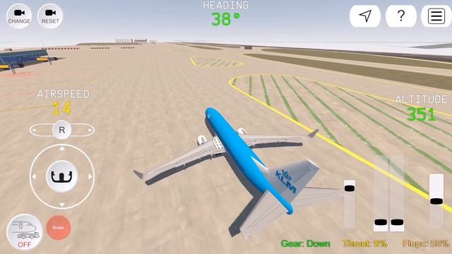 FS Advanced Flight Simulator iOS & Android Game Play смотреть онлайн