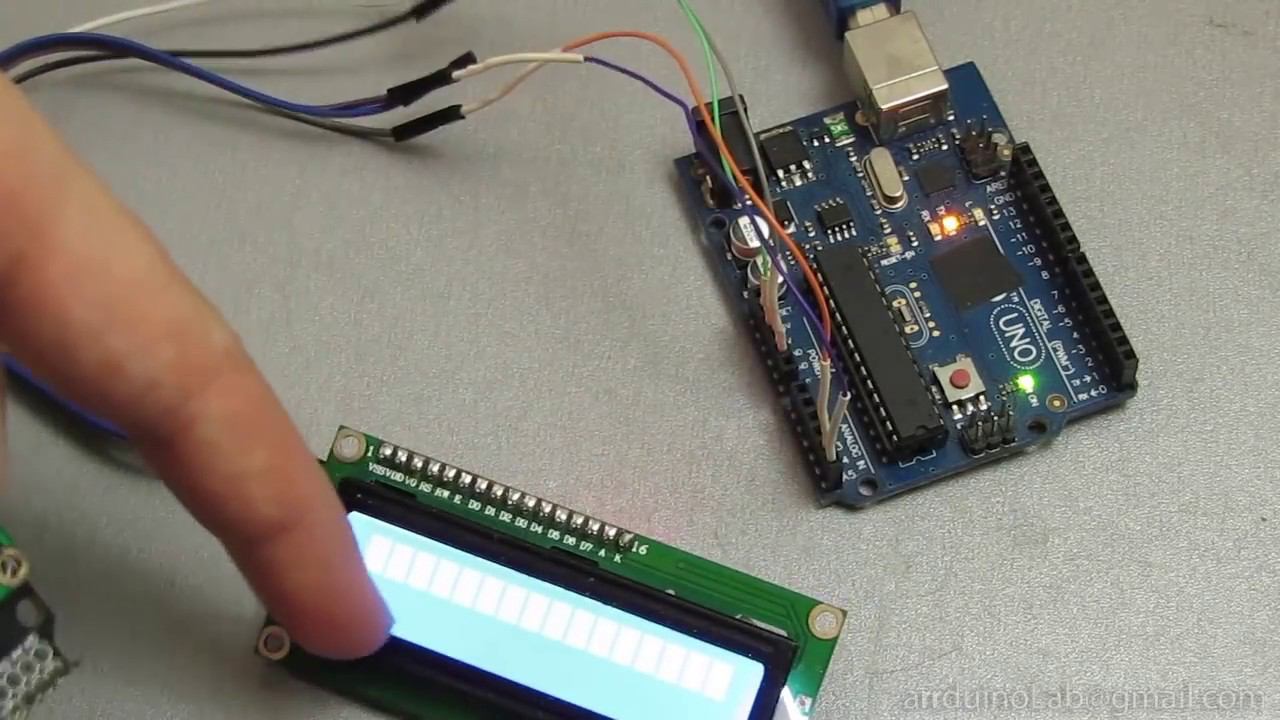Подключаем текстовый LCD 16x2 к Arduino по I2C