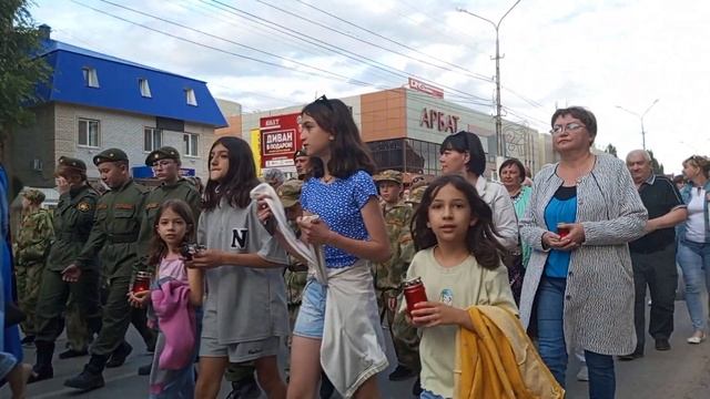 Всероссийская акция "Свеча Памяти" 22.06.2023 года город Маркс Саратовской области #свечапамяти смотреть онлайн