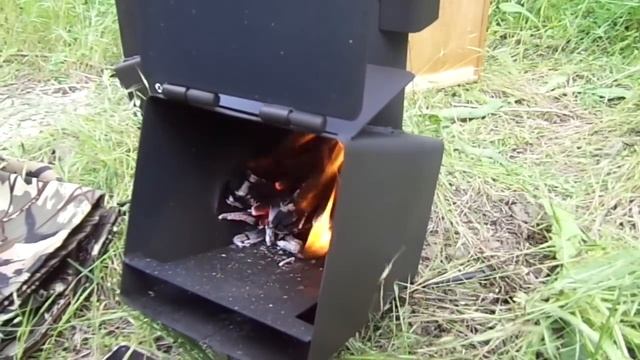 Новая ракетная Печь ОГНИВО - "Полесье", подробный обзор. смотреть онлайн