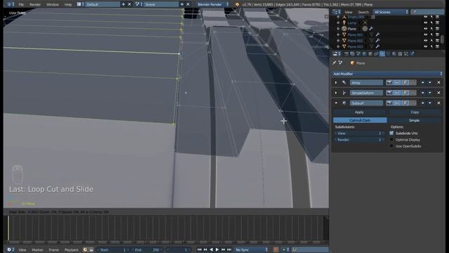 Моделирование фонарика в Blender. Часть 4. смотреть онлайн