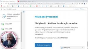 [LIVE] SAÚDE COM AGENTE - Como Fazer o Fórum e a Atividade PresencIal 21