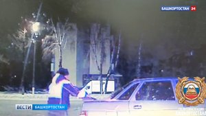 Погоня сотрудников ДПС за пьяным водителем «десятки» в Башкирии попала на видео
