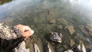 Рыбалка на озере Имантау. Щука поймалась на ложку.