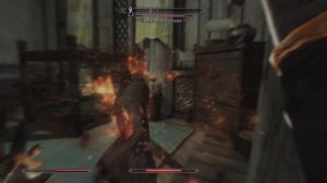 Burning The King In Bed (Skyrim)