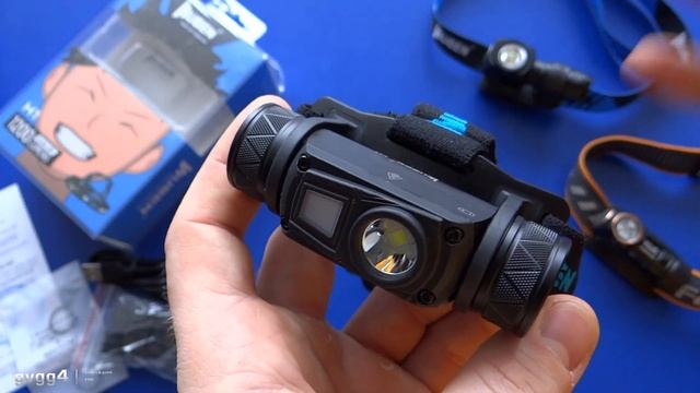 Мощный доступный налобный фонарь Wuben H1 смотреть онлайн