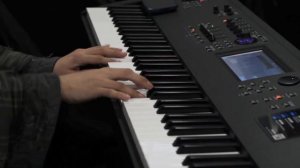 Yamaha MODX8 with Mellotron Samples