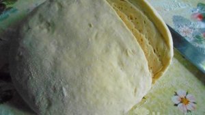 Тесто для жареных пирожков на квасе со сметаной