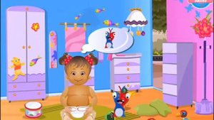 Baby Daisy Diaper Change-Fun Video for Little Babies-Caring Games