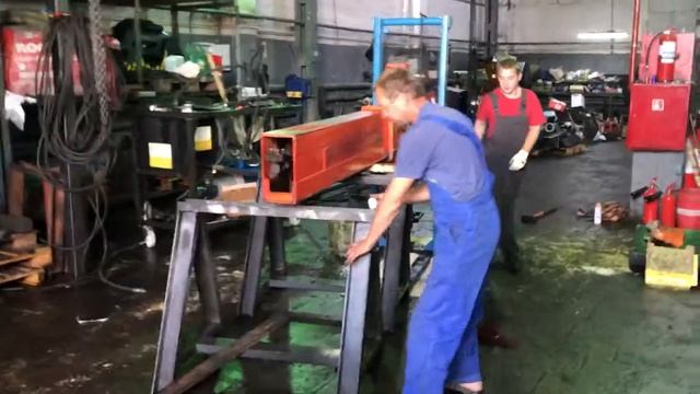 Ремонт рукояти гидроманипулятора ВЕЛМАШ ОМТЛ-97, замена фильтра и замена РВД в аутригере KANGLIM