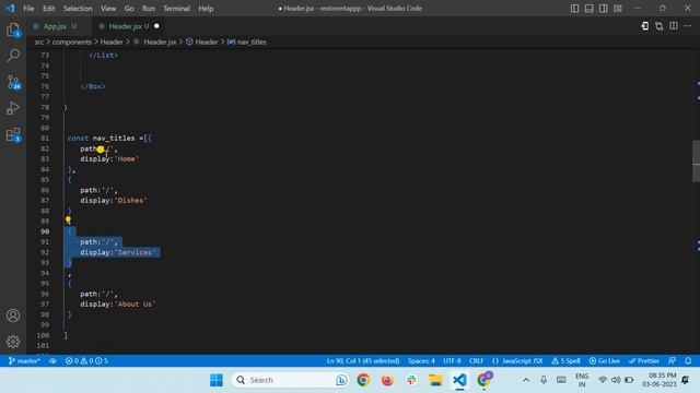React js Restaurant Website with MUI |Material UI|React js malayalam tutorial | Day 14 | Techflix A