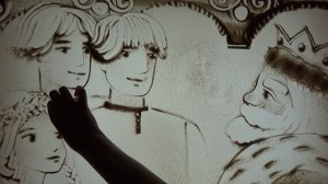 Видеоролик в песочной технике "Здоровье на отлично"