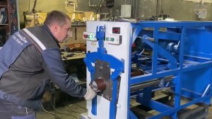 Автоматический станок для изготовления гофроколена (гофра, коленогиб, коленогибочный станок)