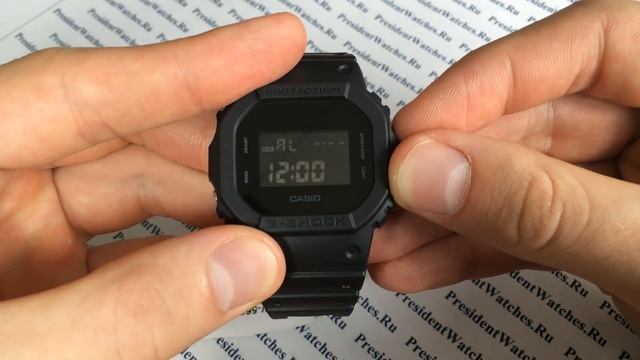 Наручные часы Casio G-SHOCK DW-5600BB-1E - видео обзоры | Watch-Forum.RU смотреть онлайн