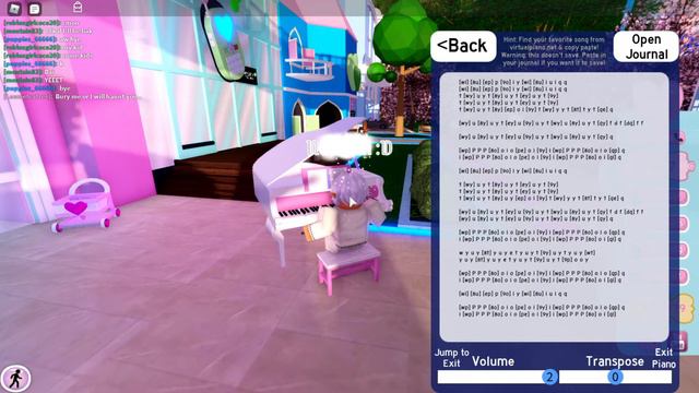 Playdate - Royale High - Roblox piano :D смотреть онлайн