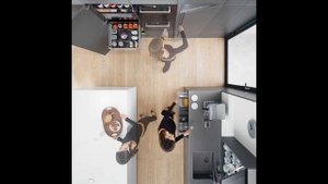 Принципы расстановки мебели на кухне.