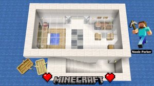 Майнкрафт - Как построить базу подводного дома, minecraft
