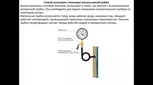 Установка манометров Консбаева
